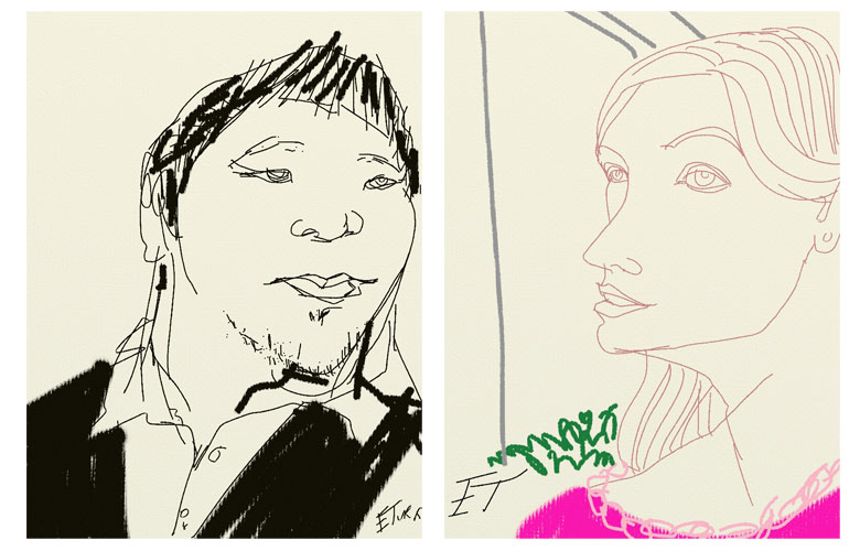 iPad Portraits